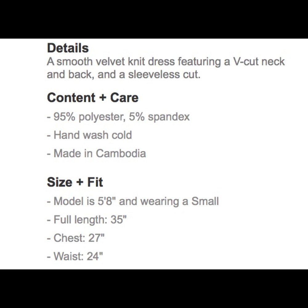 Navy Velvet dress V-neck Mini Tank Dress Hot Trend - Picture 6 of 7